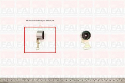 FAI AUTOPARTS t3558 -  Натяжной ролик, ремень ГРМ